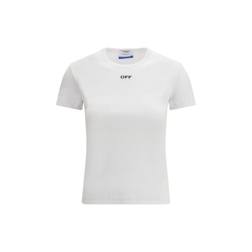 Off-White White Cotton Women's T-Shirt
